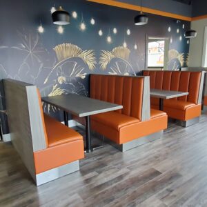 Vertical and Horizontal Channel Design Booth